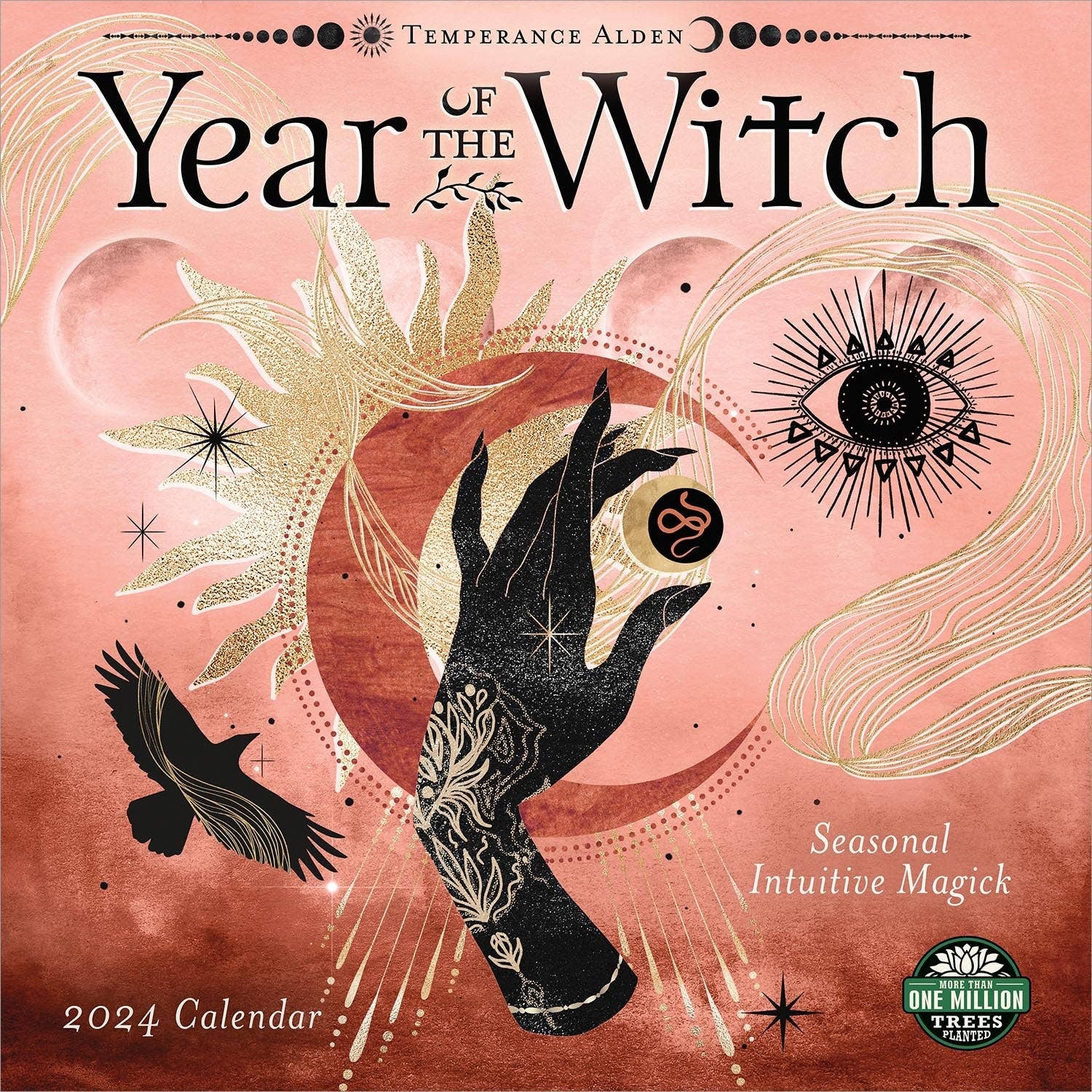 Year of the Witch 2024 Wall Calendar by Temperance Alden All Things